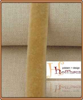 Klettband zum aufnähen 20 mm Breit Farbe beige 4m