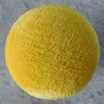 Knöpfe Mikrofaser Gelb