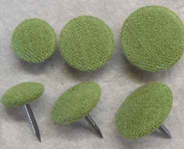Polsterknöpfe mit Nagel Polsterwebstoff SP22