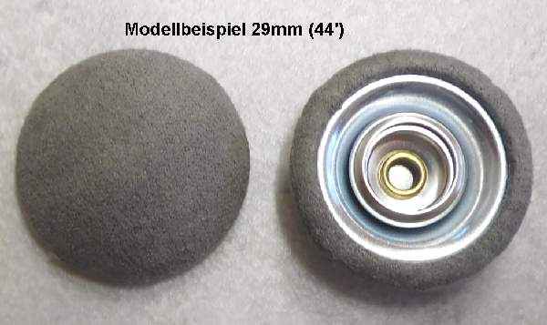 Polsterknöpfe zum Schrauben Polsterwebstoff 512